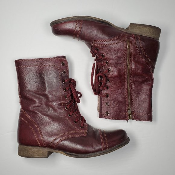 steve madden troopa burgundy